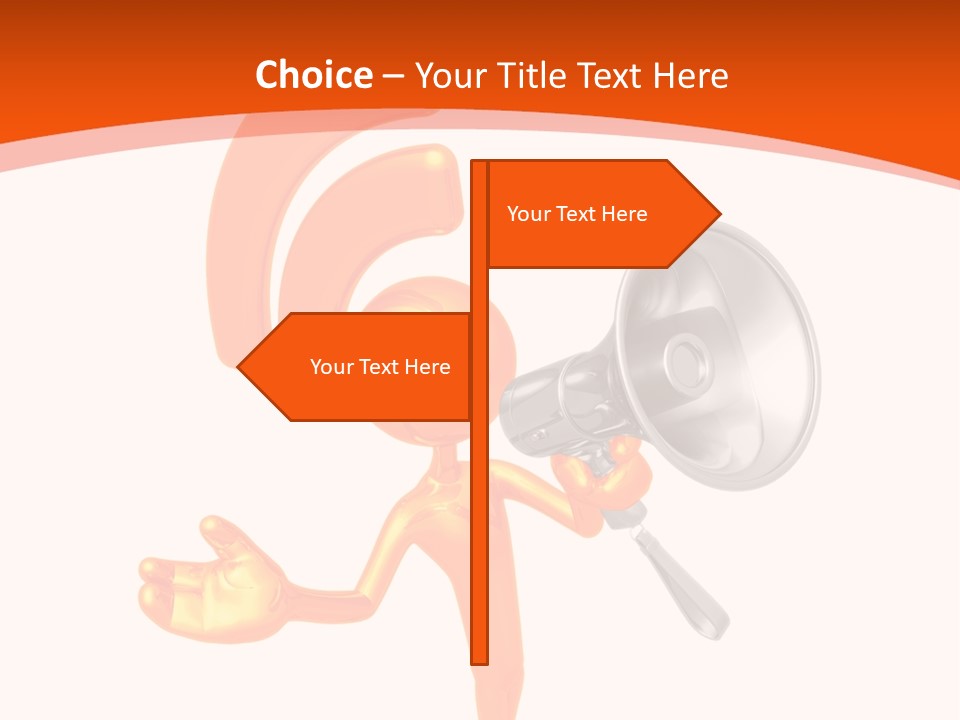 Character Blog Toon PowerPoint Template