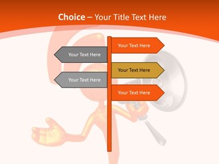 Character Blog Toon PowerPoint Template