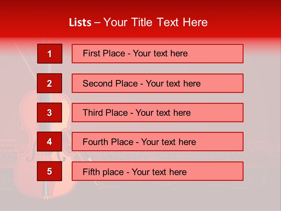 Symphony Orchestra Opera PowerPoint Template
