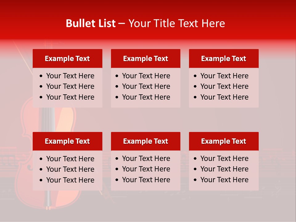 Symphony Orchestra Opera PowerPoint Template