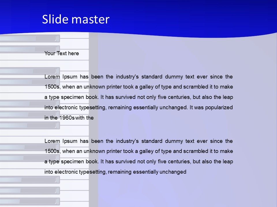 Overtone Adagio Classical PowerPoint Template