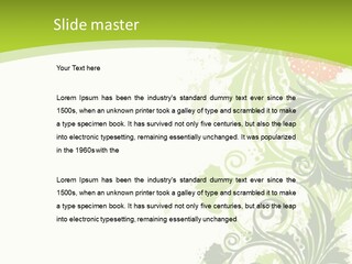 Shabby Background Retro PowerPoint Template
