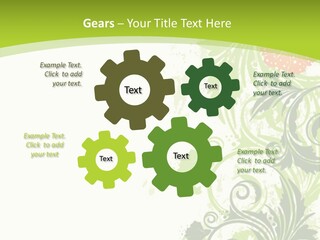Shabby Background Retro PowerPoint Template