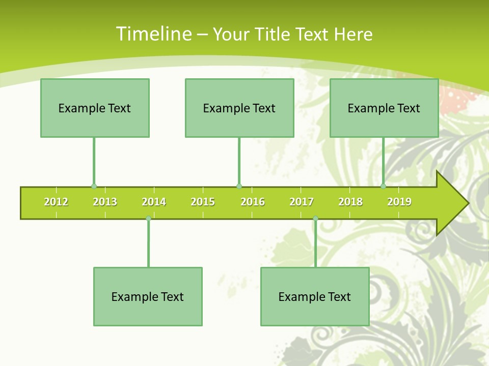 Shabby Background Retro PowerPoint Template