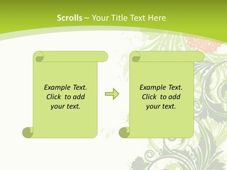 Shabby Background Retro PowerPoint Template