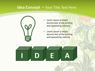 Shabby Background Retro PowerPoint Template