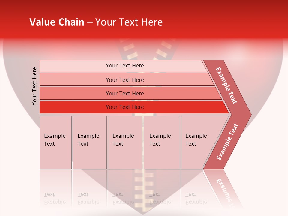 Symbol Curve Background PowerPoint Template