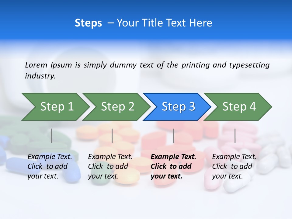 Drug Healthy Yellow PowerPoint Template
