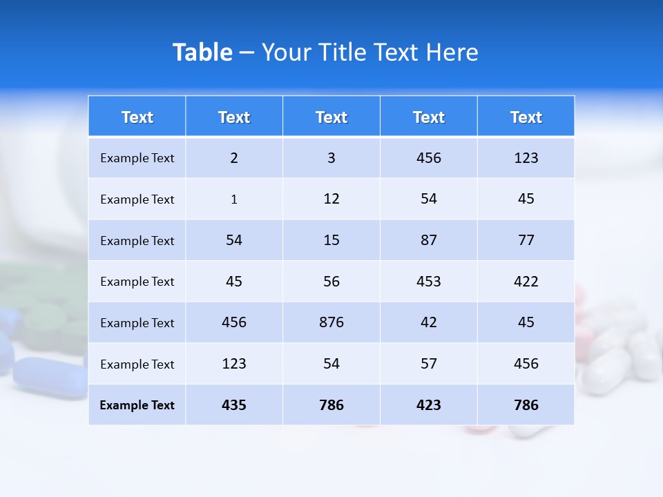 Drug Healthy Yellow PowerPoint Template