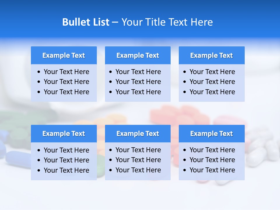 Drug Healthy Yellow PowerPoint Template