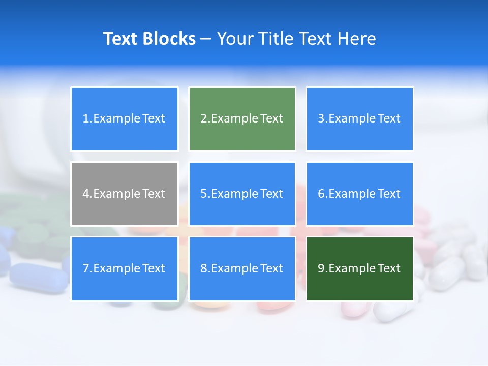 Drug Healthy Yellow PowerPoint Template