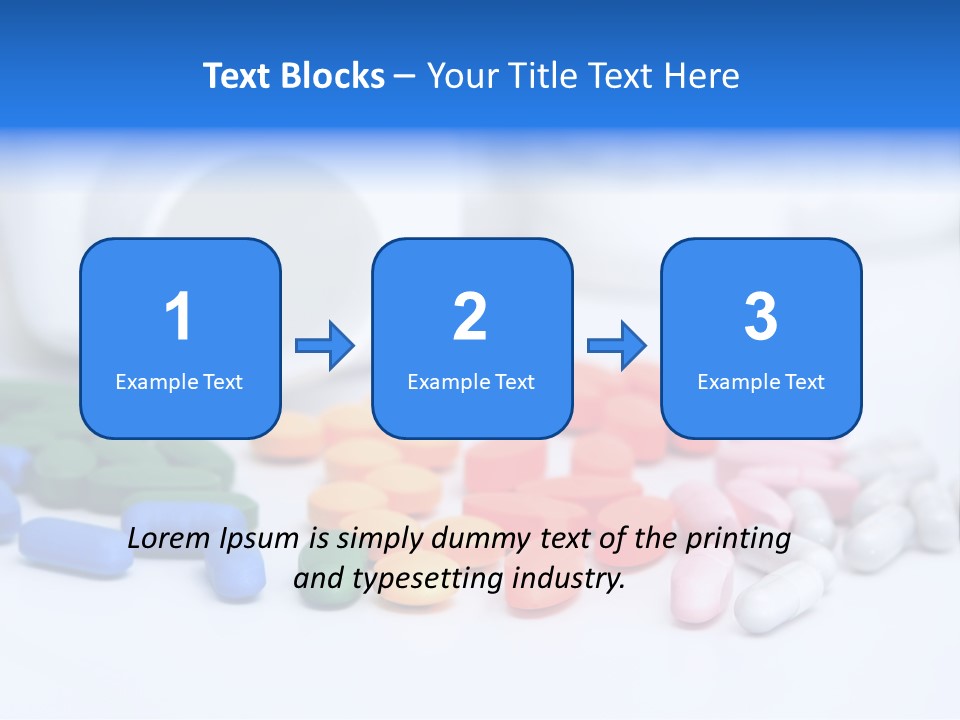 Drug Healthy Yellow PowerPoint Template