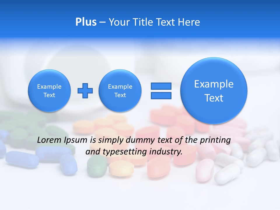 Drug Healthy Yellow PowerPoint Template
