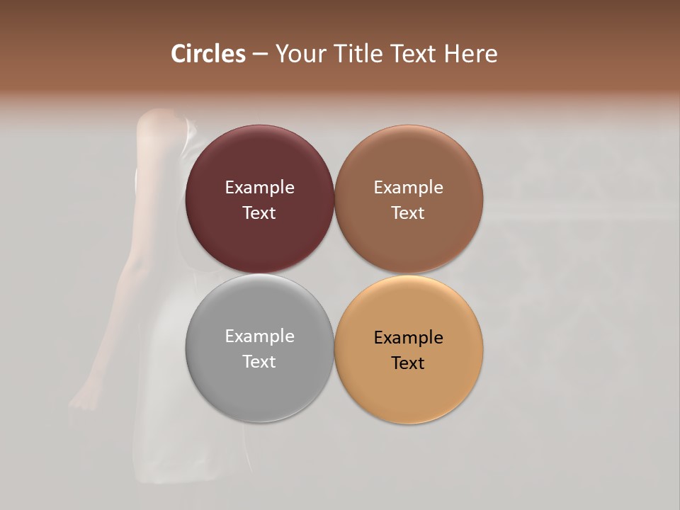 Fit Portrait Lady PowerPoint Template