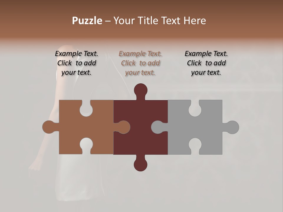 Fit Portrait Lady PowerPoint Template