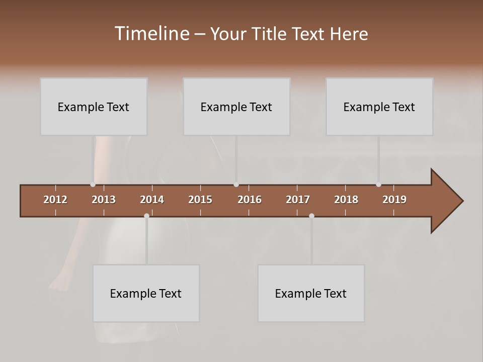 Fit Portrait Lady PowerPoint Template