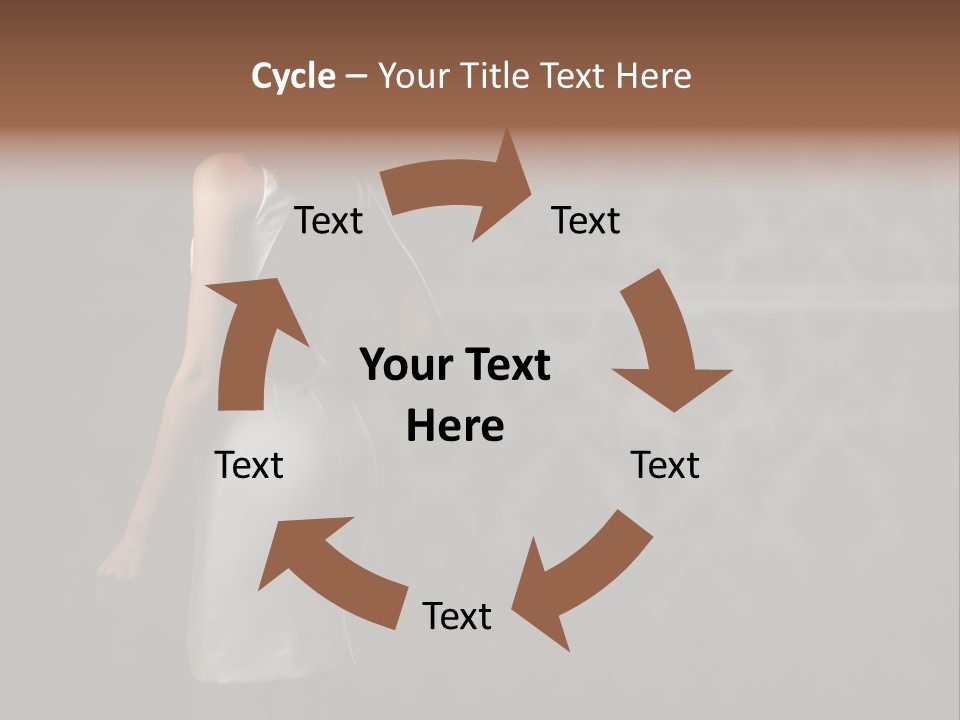 Fit Portrait Lady PowerPoint Template