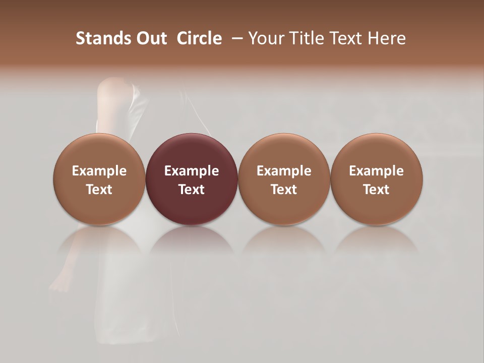 Fit Portrait Lady PowerPoint Template