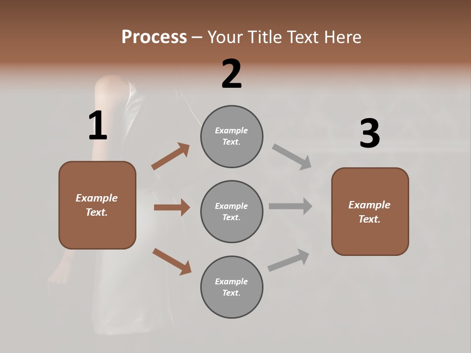 Fit Portrait Lady PowerPoint Template