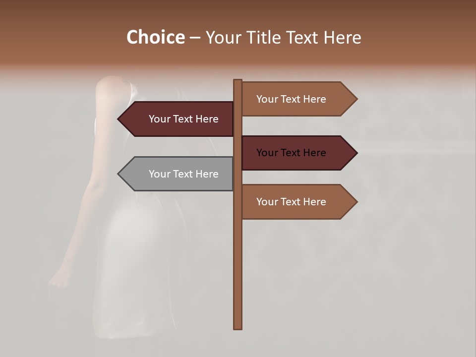 Fit Portrait Lady PowerPoint Template