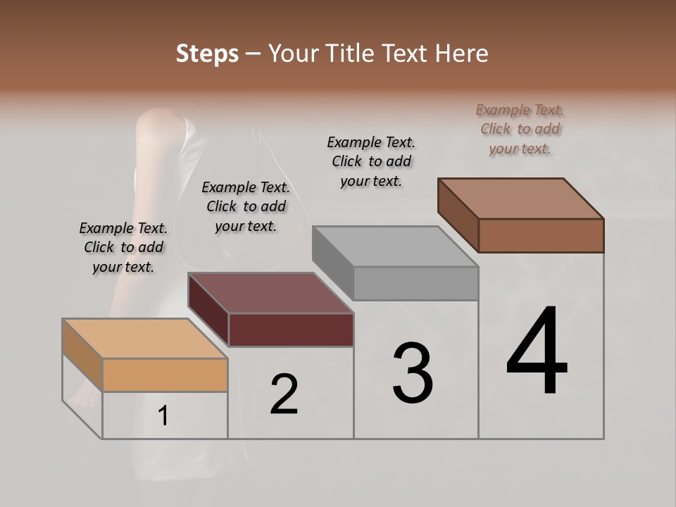 Fit Portrait Lady PowerPoint Template