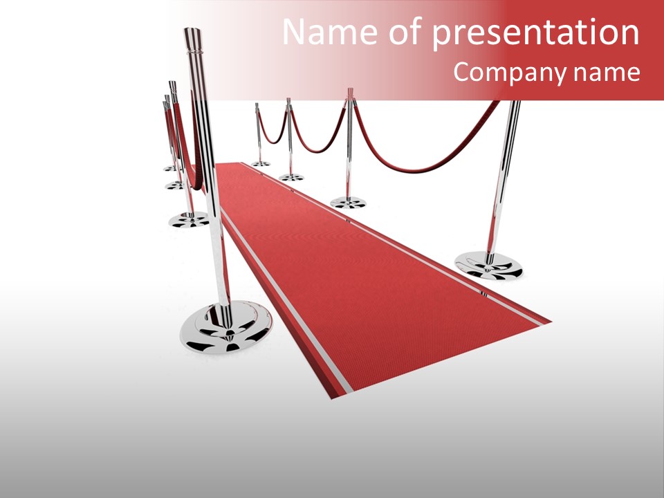 Glow Hollywood Blockbuster PowerPoint Template