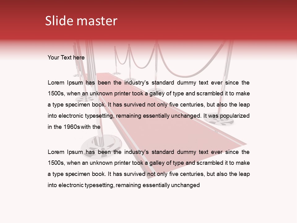 Glow Hollywood Blockbuster PowerPoint Template