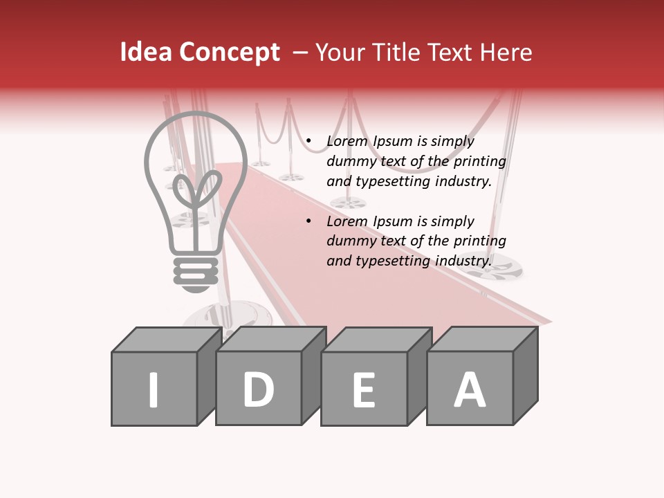 Glow Hollywood Blockbuster PowerPoint Template