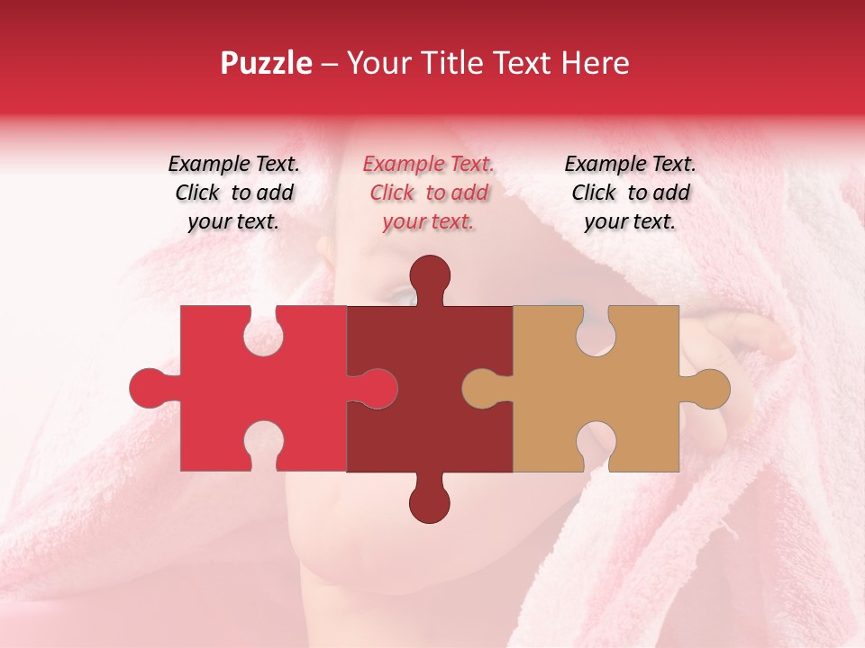 Toddler Expression Skin PowerPoint Template