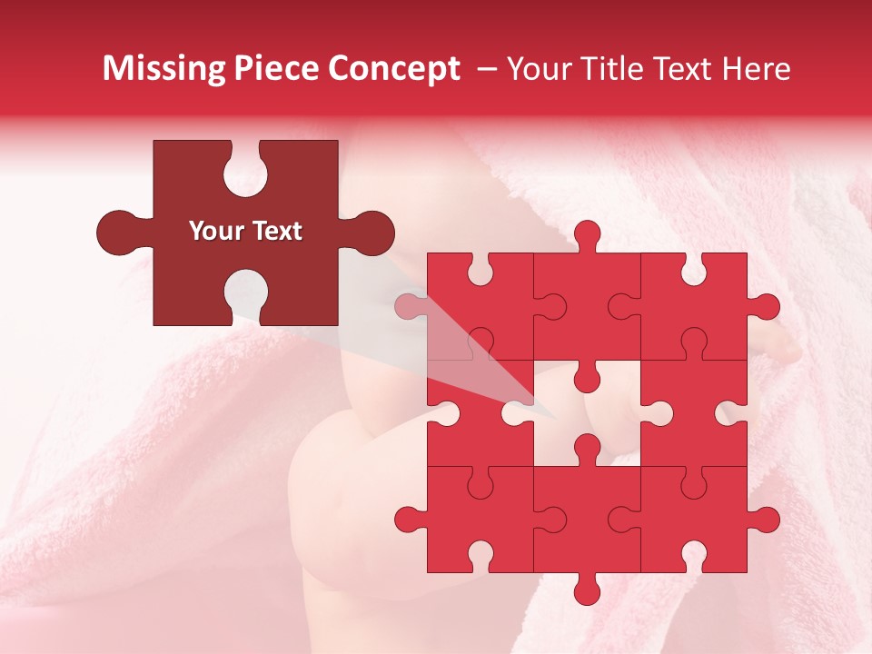 Toddler Expression Skin PowerPoint Template