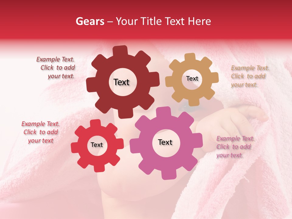 Toddler Expression Skin PowerPoint Template