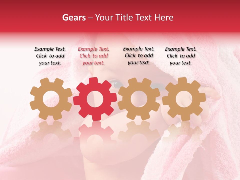 Toddler Expression Skin PowerPoint Template