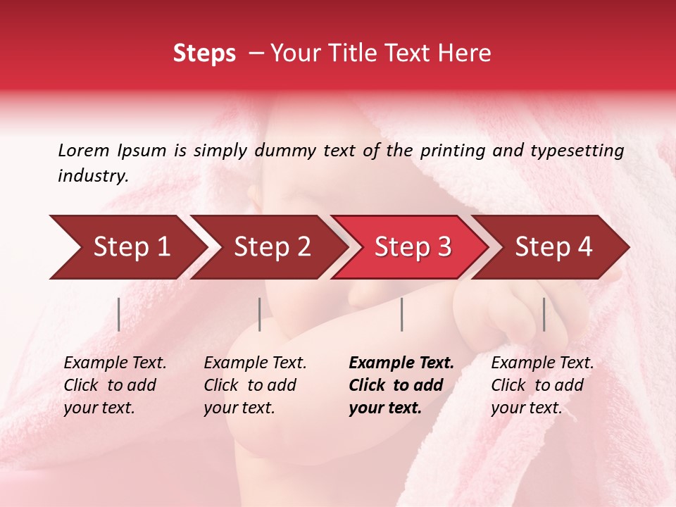 Toddler Expression Skin PowerPoint Template