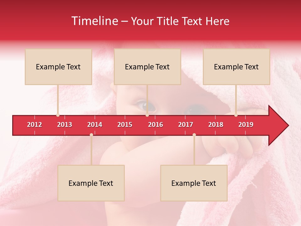 Toddler Expression Skin PowerPoint Template