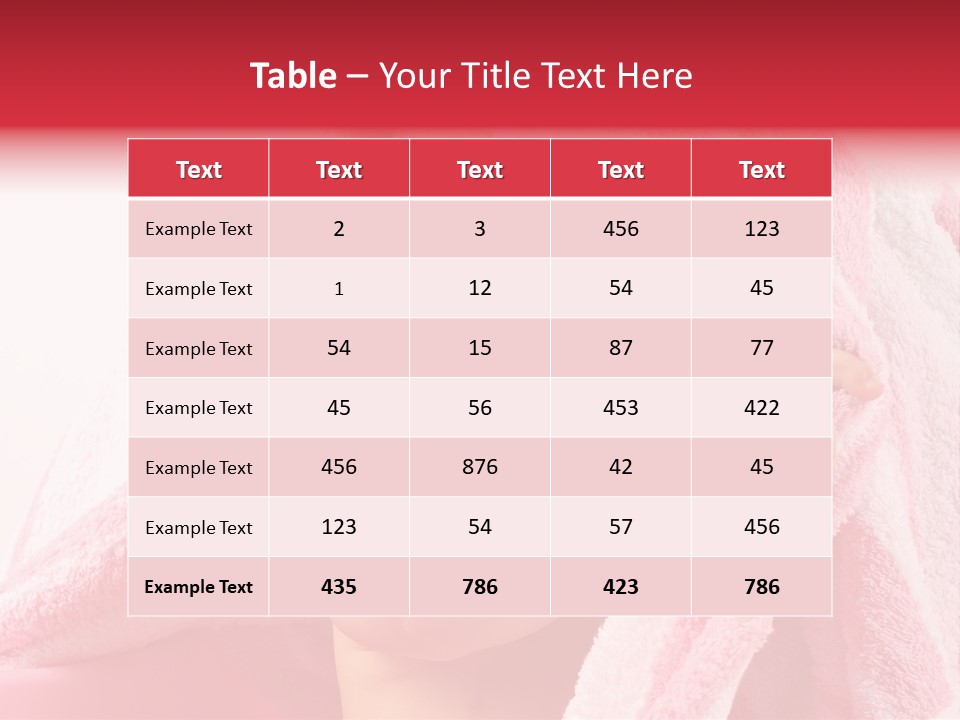 Toddler Expression Skin PowerPoint Template