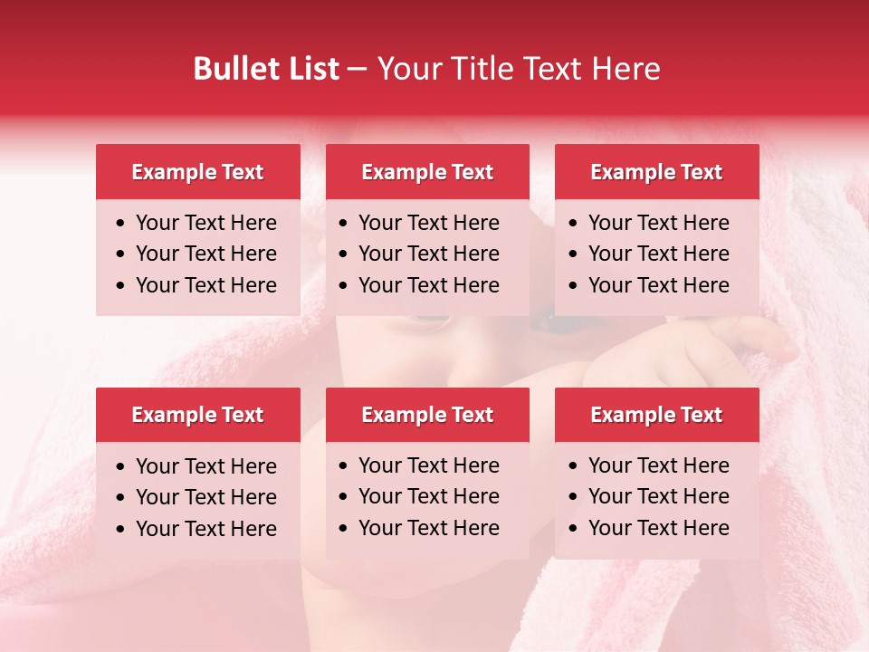 Toddler Expression Skin PowerPoint Template