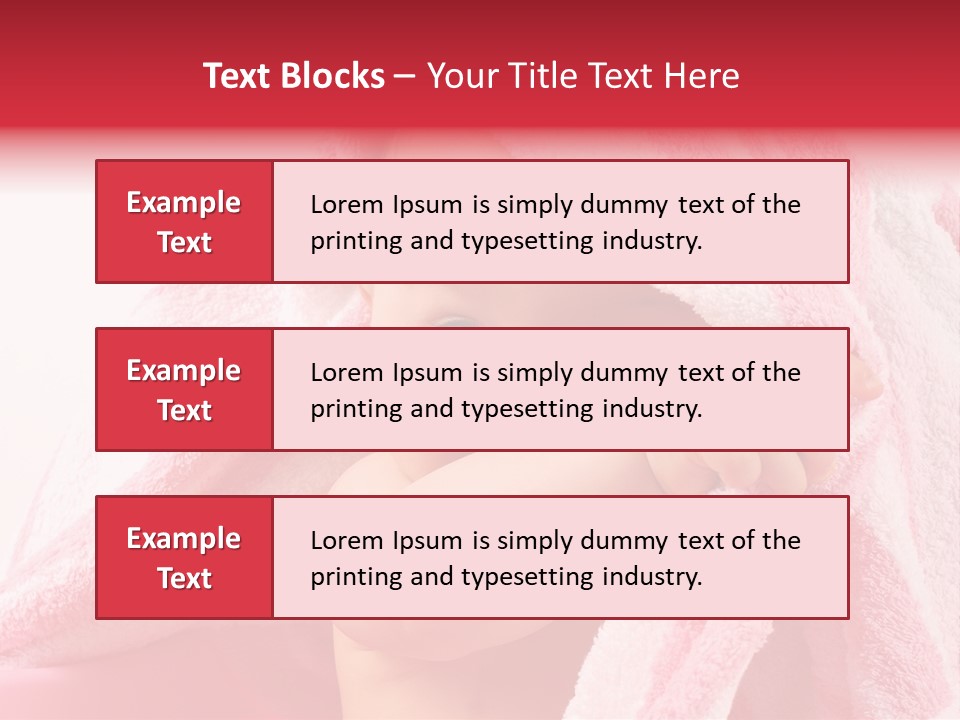 Toddler Expression Skin PowerPoint Template