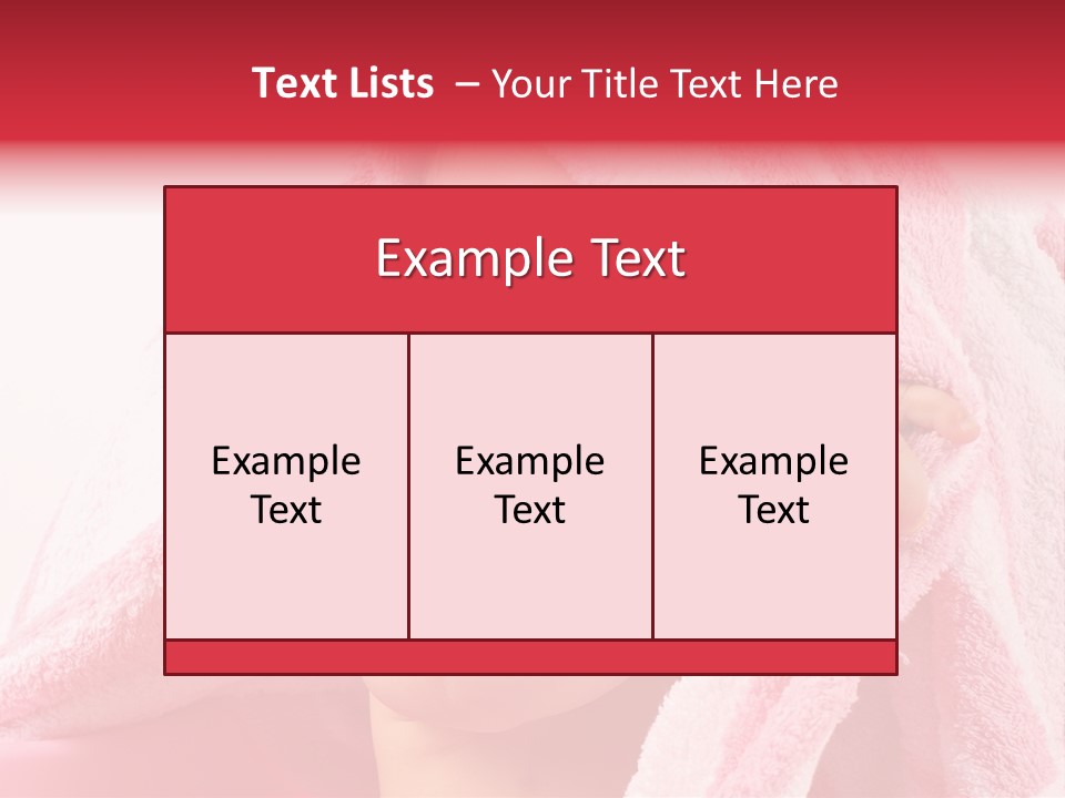 Toddler Expression Skin PowerPoint Template