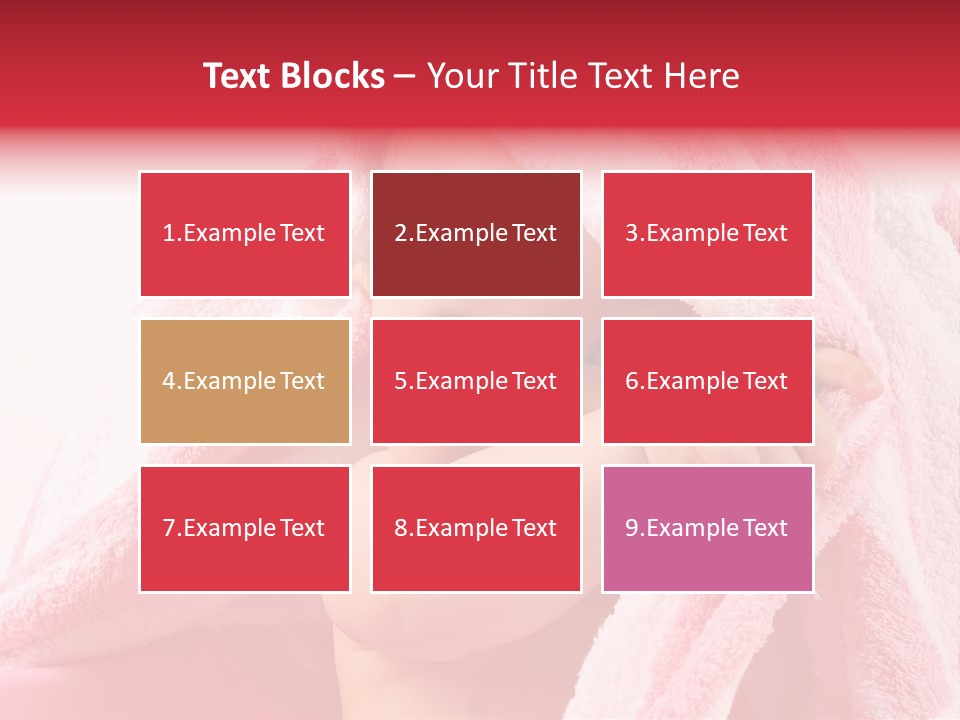 Toddler Expression Skin PowerPoint Template