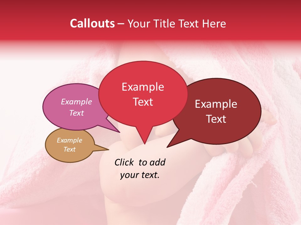 Toddler Expression Skin PowerPoint Template