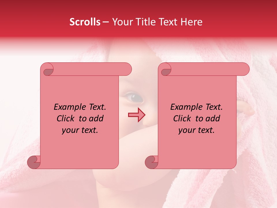Toddler Expression Skin PowerPoint Template
