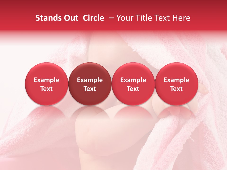 Toddler Expression Skin PowerPoint Template