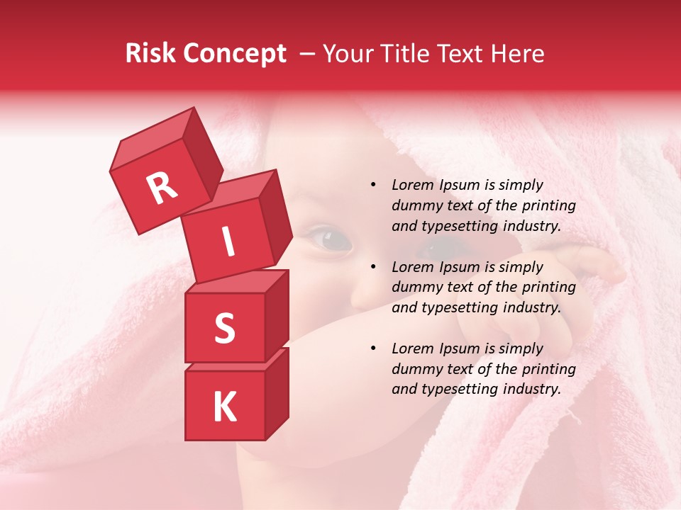 Toddler Expression Skin PowerPoint Template