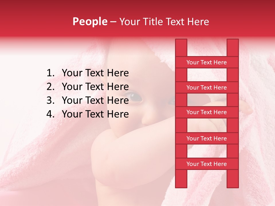Toddler Expression Skin PowerPoint Template