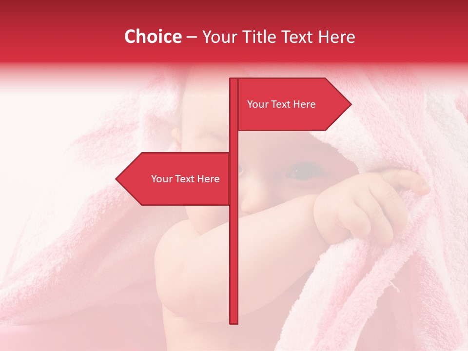 Toddler Expression Skin PowerPoint Template