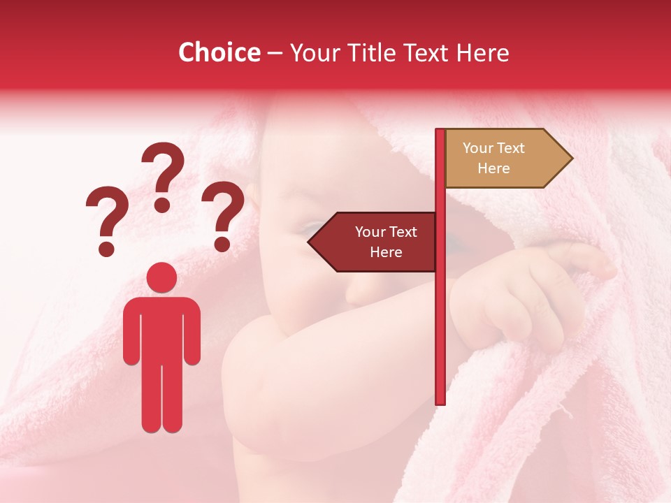 Toddler Expression Skin PowerPoint Template