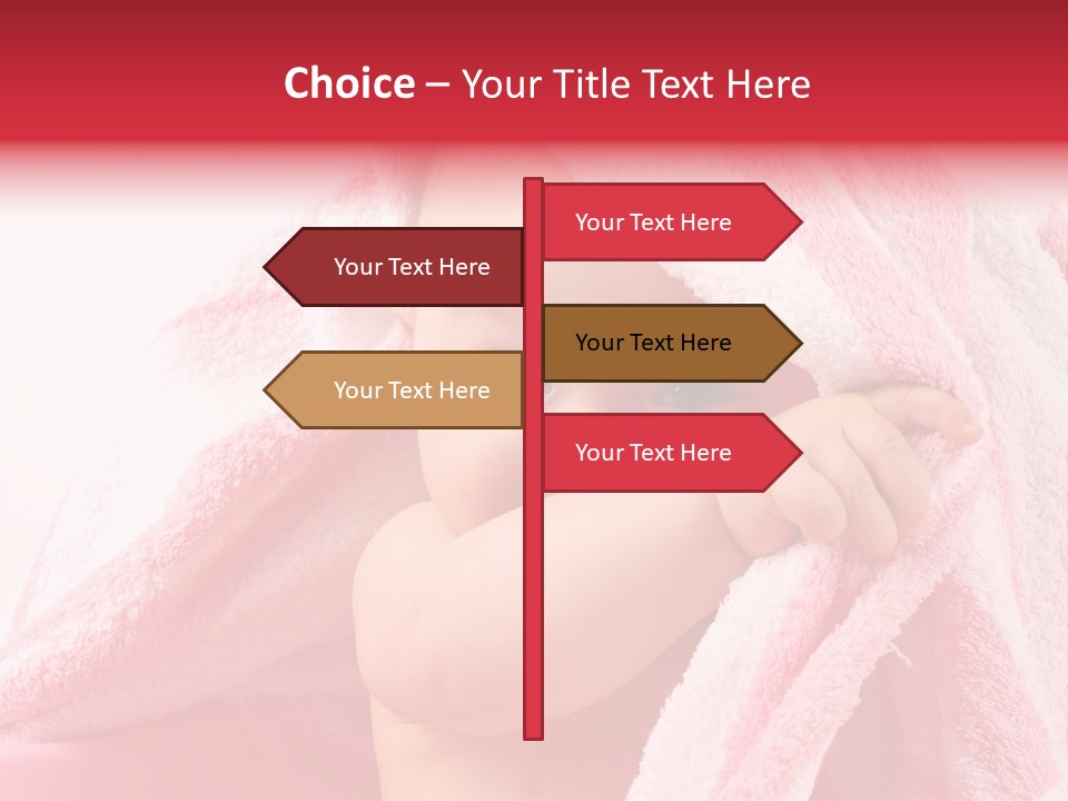 Toddler Expression Skin PowerPoint Template