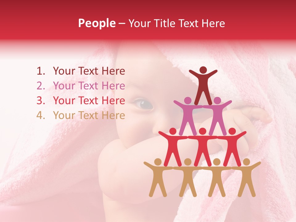 Toddler Expression Skin PowerPoint Template