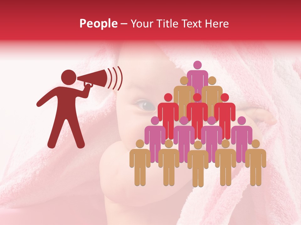 Toddler Expression Skin PowerPoint Template