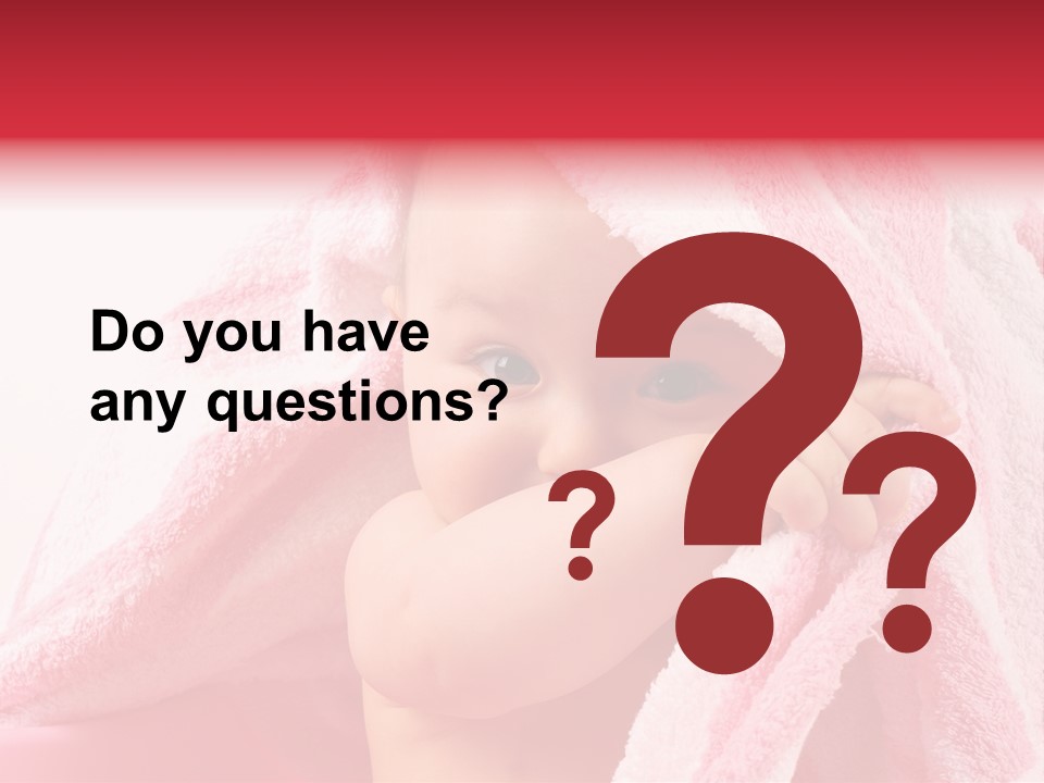 Toddler Expression Skin PowerPoint Template